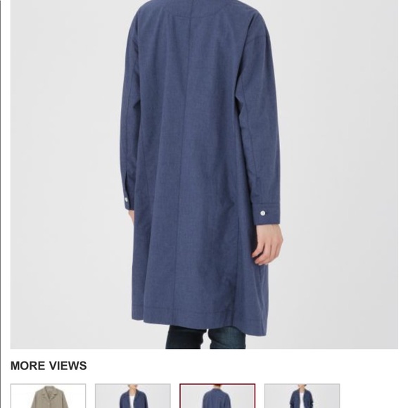 MUJI Organic Cotton Chester Coat - Picture 3 of 8